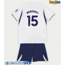 Maglie da calcio Tottenham Hotspur Lucas Bergvall #15 Prima Maglia Bambino 2026-27 Manica Corta + Pantaloni corti)